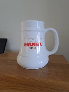 Ceramic beer tankards