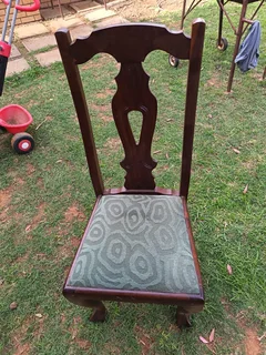 Baie Imbuia Dining Set – Ball &amp; Claw 6-SeaterElegant solid imbuia dining set