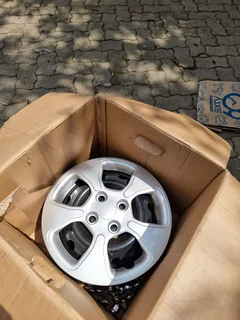 New TSW 14x5.5 Silver Kia Wheel