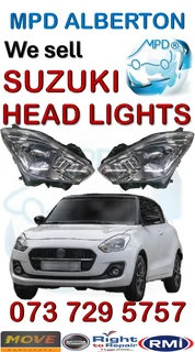 New Suzuki swift Head lights