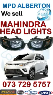 Mahindra KUV100 head lights