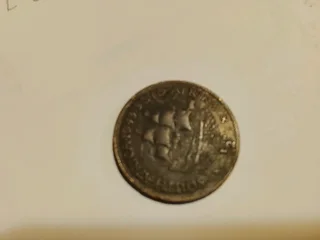 1935 South African Half Penny