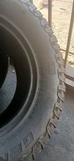 2/265/70/16 general grabber tyres