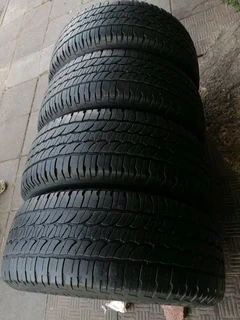 A set of 17&#34; mags and michelin tyres 285/65/17