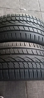 2x285/50/18 continental tyres in a very good condition like brand new