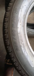2x255/60/20 michelin brand new tyres