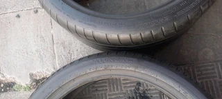 A set of 21&#34; tyres for bmw x3 in a very good condition