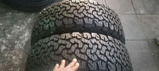 2x265/65/18 brand new bfgoodrich ko2
