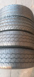A set of 195/70/15 bakkie tyres in a very good condition