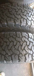 2x265/70/17 bfgoodrich ko2