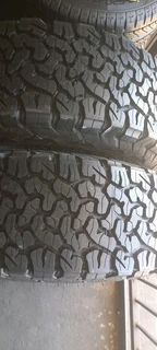 2x265/70/17 bfgoodrich ko2