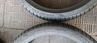 A set of 245/35/20 and 275/30/20 brand new pirelli runflat tyres
