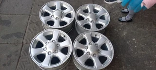 A set of rims for isuzu D-max in a very good condition