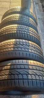 A set of 5 tyres 255/55/19 continental in a very good condition with no damages