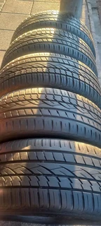 A set of 5 tyres 255/55/19 continental in a very good condition with no damages