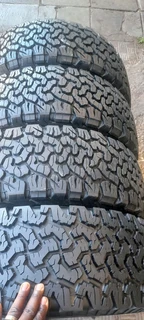 A set of 265/65/17 bfgoodrich ko2 brand new tyres