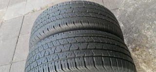 2x265/60/18 continental bakkie tyres like new