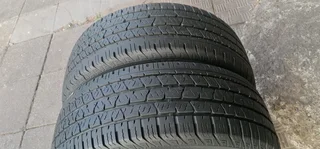 2x265/60/18 continental bakkie tyres like new