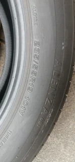 A set of 235/55/19 bridgestone tyres for Suv