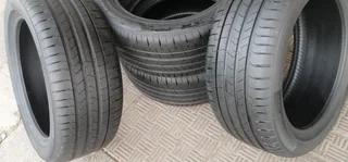 A set of pirelli tyres brand new 245/45/18 and 255/45/18