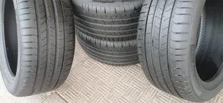 A set of pirelli tyres brand new 245/45/18 and 255/45/18