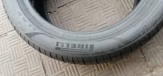 A set of pirelli tyres brand new 245/45/18 and 255/45/18