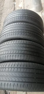 A set of 245/50/18 runflat tyres in a very good condition with no damages