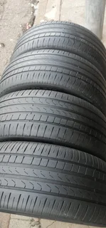 A set of 245/50/18 runflat tyres in a very good condition with no damages
