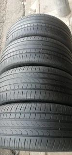 A set of 245/50/18 runflat tyres in a very good condition with no damages