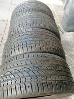 A set of 305/30/23 continental tyres for Lumia
