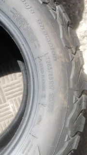 A set of 265/60/18 bfgoodrich ko2 tyres in a very good condition