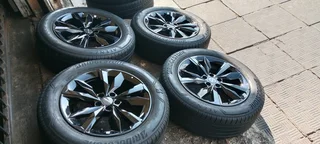 A set of 18" mags and tyre for Omoda 5x108pcd and 5x100pxd polo