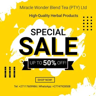Miracle Wonder Blend Tea (PTY) Ltd, Herbal Products