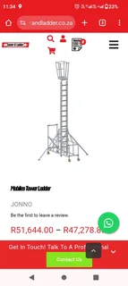 Mobile step Ladder