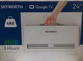 Skyworth 24” Smart Google Tv Rechargeable Fhd Led
