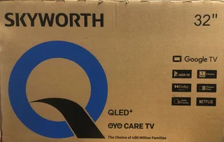 Skyworth 32” Qled Smart Edgeless Google Hd Qled
