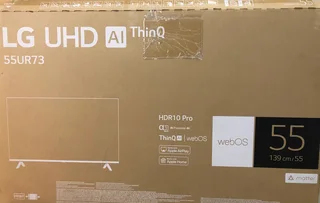 LG 55” SMART AI THINQ HDR10 PRO EDGELESS 4K ULTRA HD LED