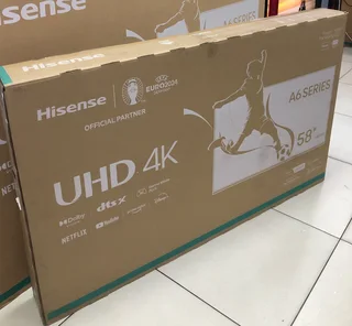 Hisense 58” Smart Vidda 4k Ultra Hd Edgeless Hdr Led Brand New