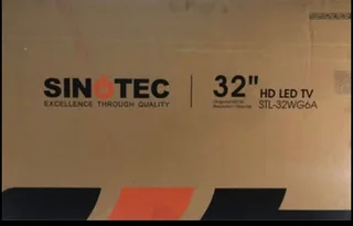 Sinotec 32” Edgeless Hd Led With Warranty