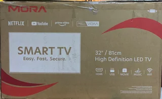 32” Smart Vidaa Mora By Hisense Edgeless Hd Led Brand New