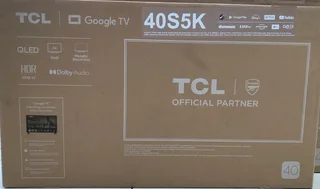 Tcl 40” Qled Smart Hdr10 Google Tv Edgeless 2k Qled Brand New