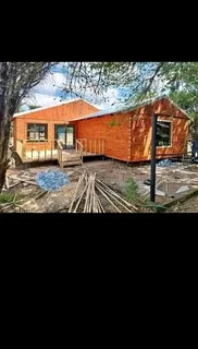 Log cabin and nutec house for sale