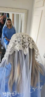 8m custom bridal veil