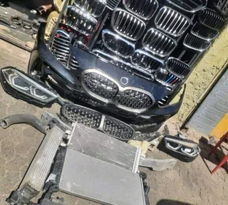 BMW f40 headlights and front bumper available