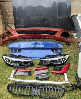 BMW bonnet headlights fander grill stiffener