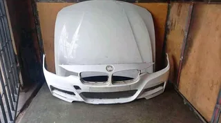 Bmw f30 bonnets and front bumper