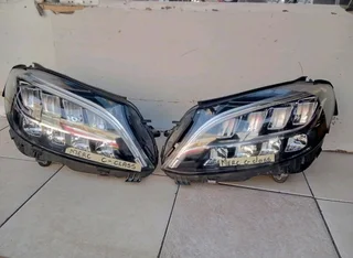 W205 c class mercedes Benz headlights