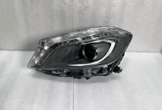 A class mercedes Benz headlights