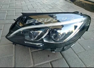 W205 mercedes Benz double xenon headlights