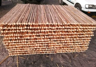 Bamboo and wooden fencing